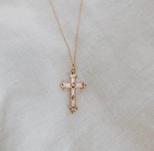 Coastal Cross Necklace