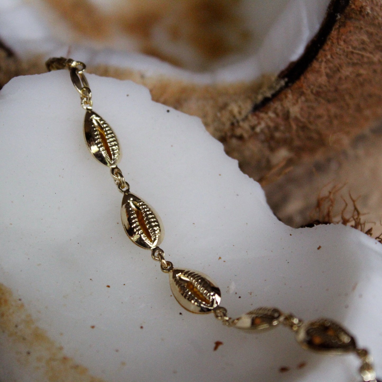 Cowrie Shell Bracelet